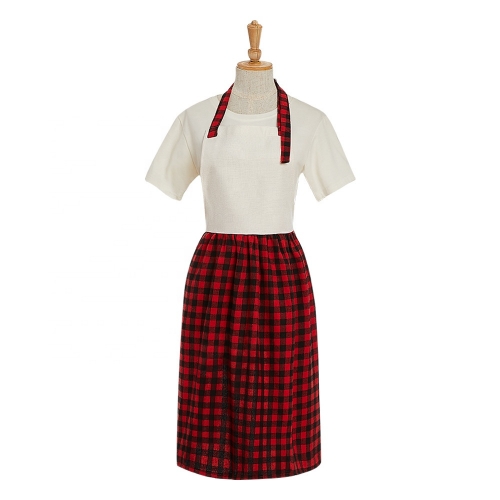 Adult Plaid Sublimation Apron