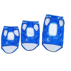 Polyester Pet Faux Bleach Sublimation Dog T-Shirts