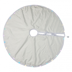 White Blank Xmas Sublimation Christmas Tree Skirt