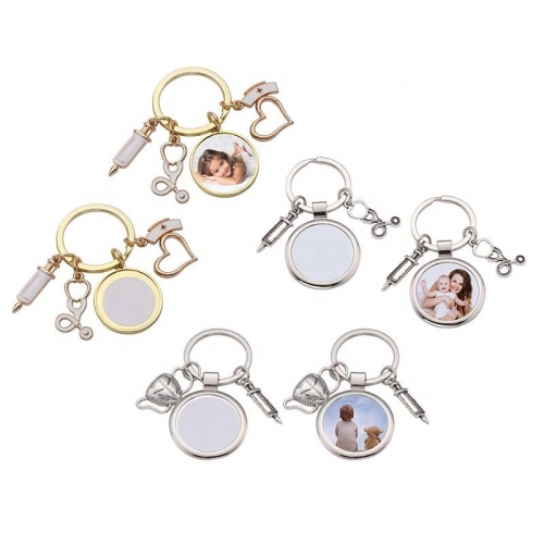 Nurse Rugby Ball Sublimation Keychain