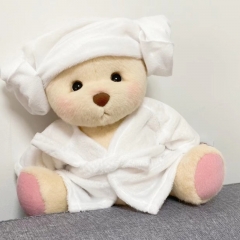 Sublimation Lena Bear Doll bathrobe clothes