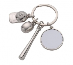 Baseball Keyring