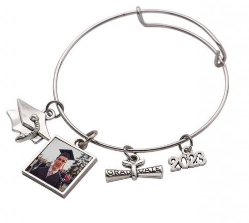 Square Graduation Bracelet
