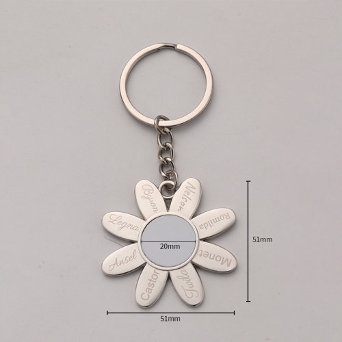 Sunflower Keychain