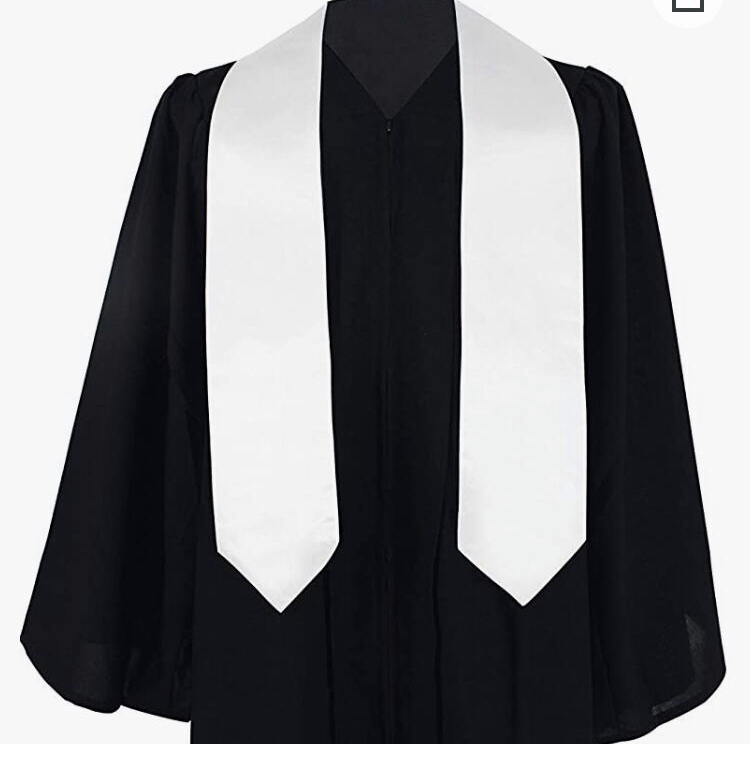 Adult Graduation Stole