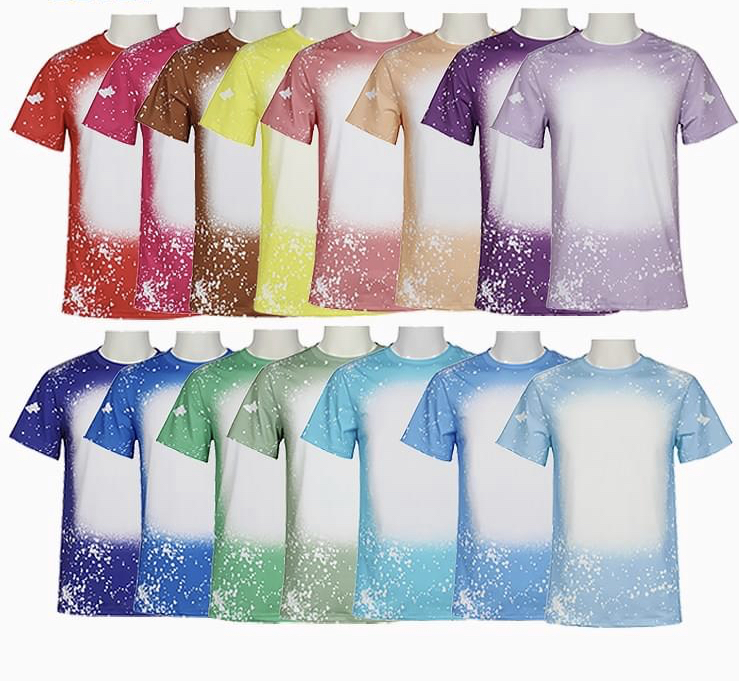 Men's Faux Bleach Shirts