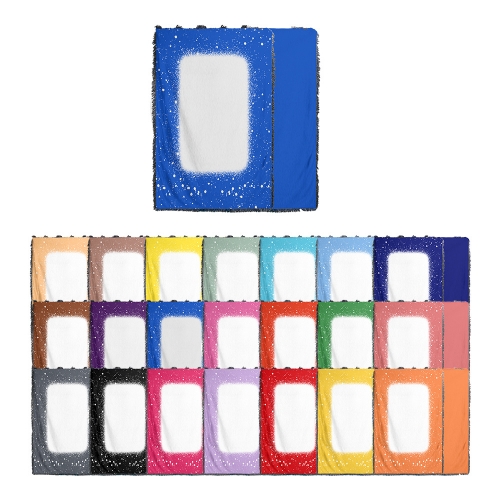 Faux Bleach Blankets