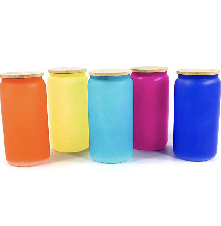 16oz Color Changing Glass Mug