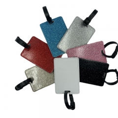 Glitter Luggage Tag