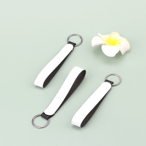 Leather Wristlet Keychain