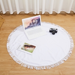 150cm Round Sublimation Beach Towel with tassel