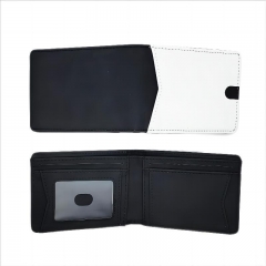 Black Sublimation Wallets
