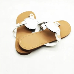 Sublimation Leather Sandals
