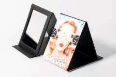 Big Sublimation Leather Make Up Mirror