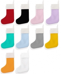 Xmas Sublimation Linen Stockings