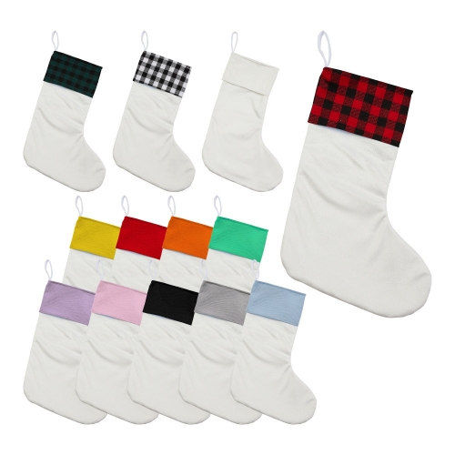 Buffalo Plaid Sublimation Stockings