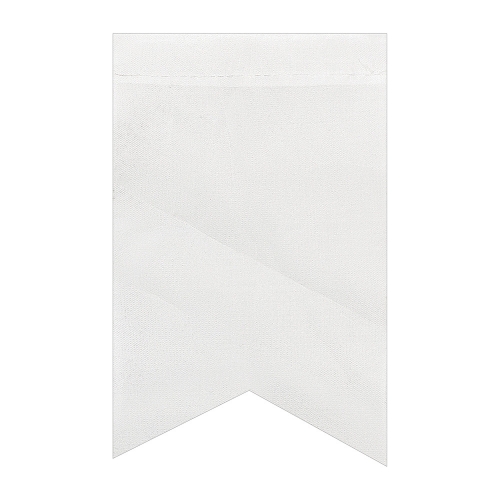 White Sublimation Flag
