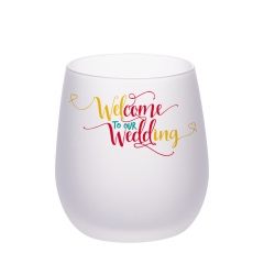 17oz 500ml Sublimation Glass Mug Cups