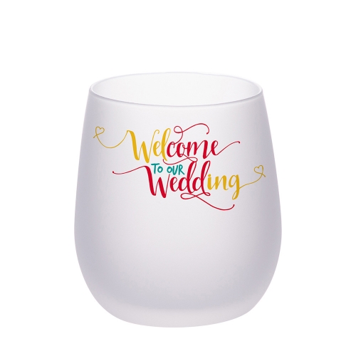 17oz 500ml Sublimation Glass Mug Cups