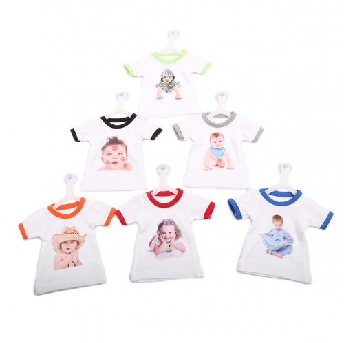 Sublimation Mini T-shirt for Car
