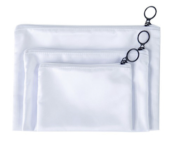 Satin Sublimation Makeup Bags Coin Purse