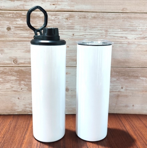 Two Lids Sublimation Bottle