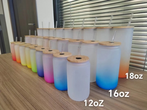 12oz 16oz 18oz Sublimation Mason Jar