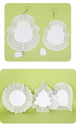 Sublimation Blanks Wind Spinners