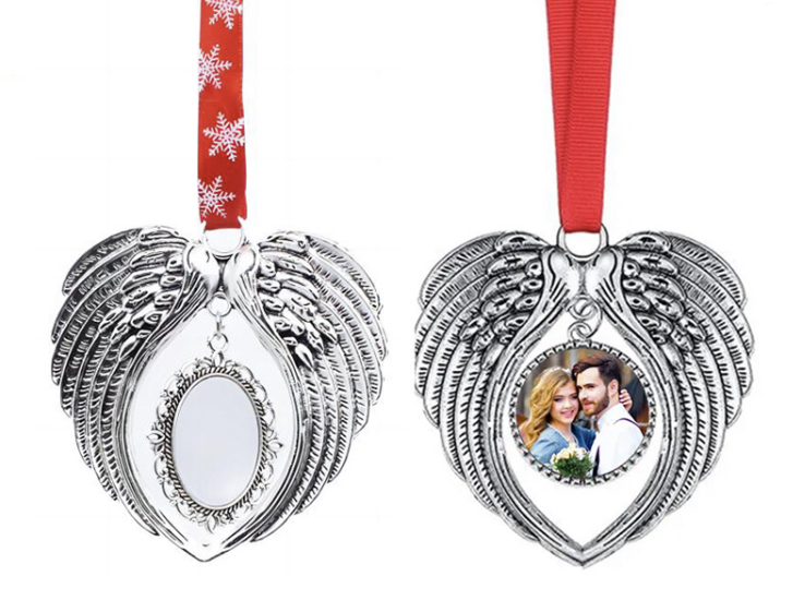 Sublimation Angel Wing Ornaments