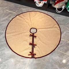 Sublimation Burlap Xmas Tree Skirt