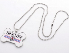 Sublimation Dog Tag Necklace