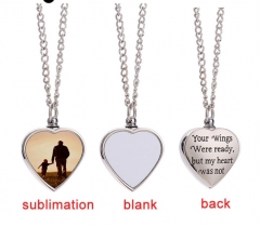 Sublimation Cremation Necklace