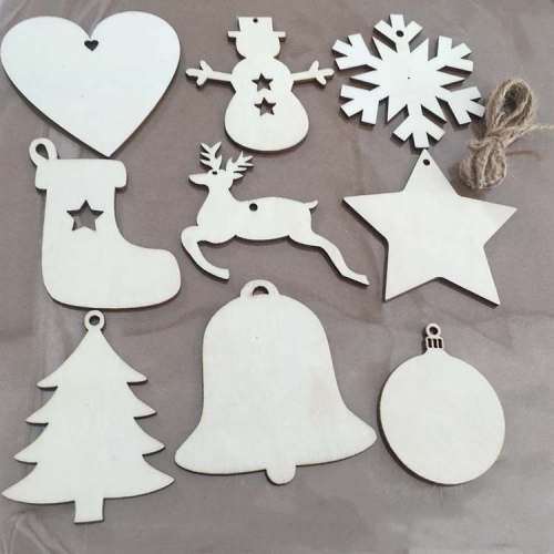 Sublimation HD Xmas Pendants