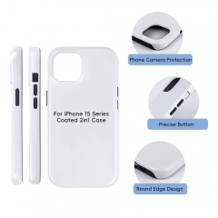 IP 15 3D Sublimation 2 in 1 Phone Case