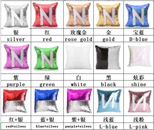 Sublimation Sequin Pillow Cover