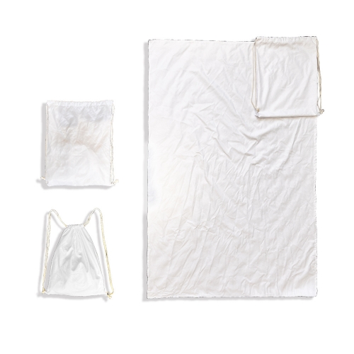Sublimation Drawstring Bag Blanket