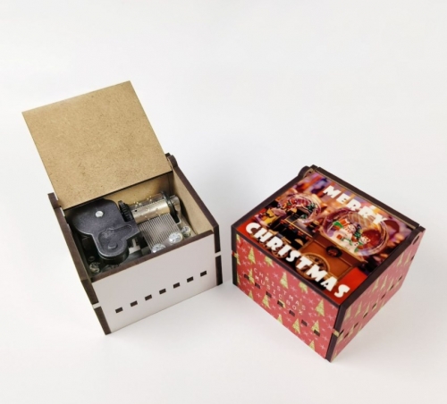 MDF Sublimation Music Box