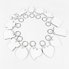 MDF Sublimation Keychain