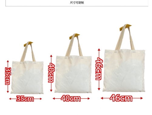 Sublimation Canvas Shopping Bags
