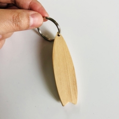 Laser Engraving Wood Keychain