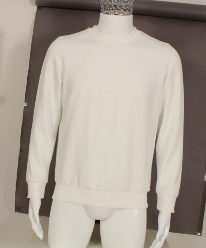 280g White Grey Sublimation Hoodie