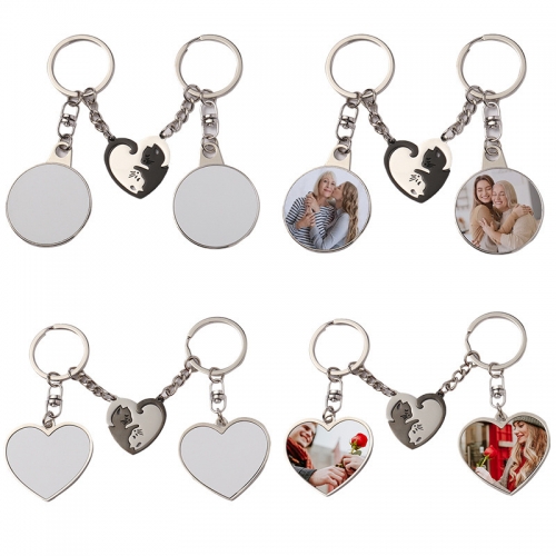 Cat Sublimation Keyring