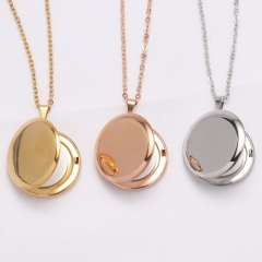 Circle Sublimation Necklace