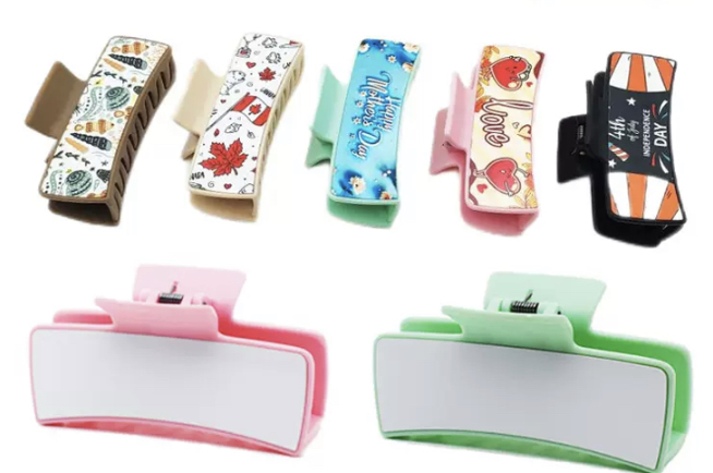 Sublimation Hair Claw Clip