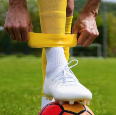 Soccer Shin Guards Grip Tape Strap