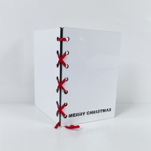 Xmas Sublimation MDF Greeting Card