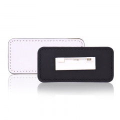 Sublimation Leather Name Badge