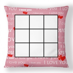 6 Panel Sublimation Pillow Cover