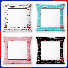 Love Sublimation Pillow Case