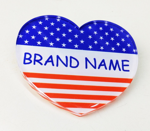 Acrylic Sublimation Name Badge